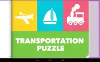 Vehicle & Car Puzzles for Kids Screen Shot 0