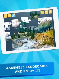 Nature Puzzles:paysage puzzle avec toute la beauté Screen Shot 0