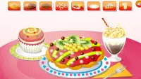 ケーキを飾るゲーム女の子 Screen Shot 5