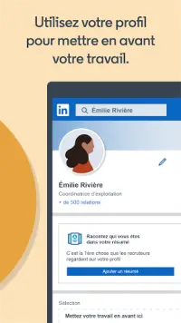 LinkedIn: Recherche d'emploi Screen Shot 4