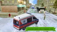 Ratować Ambulans Parking 3D Screen Shot 1