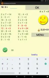 Multiplication and Div trial Screen Shot 8