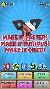 Fidget Spinner Clicker Tap Screen Shot 4