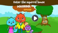 동물 마을 - 아이 & 아기들을 위한 나만의 다람쥐 집 Screen Shot 16