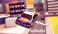Police Flying Car Simulation Screen Shot 2