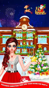 Christmas Night Celebration Girl Spa & Decor Game Screen Shot 18