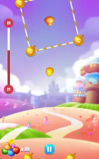 Jumpy Candy: Steig Auf Tap Jump Fruits Jumper Screen Shot 20