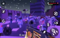 Pixel Zombie War :  Survival Shoot Screen Shot 1