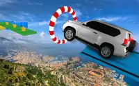 المسارات المستحيلة برادو سيارة حيلة ألعاب سباق 3D Screen Shot 2
