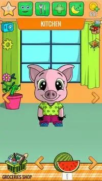 My Talking Pig - Virtual Pet Screen Shot 0