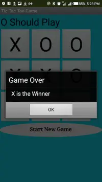 X_O Game (Tic Tac Toe) Screen Shot 3