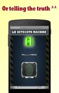 Lie Detector fun Test Prank Screen Shot 2
