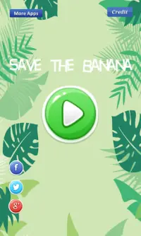 Save The Banana-falling banana Screen Shot 2