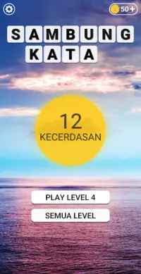 Permainan Kata - Cari & Sambung Kosakata Indonesia Screen Shot 0