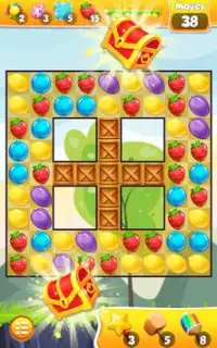 Fruit Boom Gummy crush Screen Shot 2