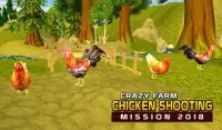 Crazy Farm Chicken Shooting Mission 2018 Screen Shot 3