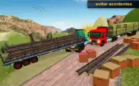 Grande Camión Carga Simulador 18: Transportador Screen Shot 2