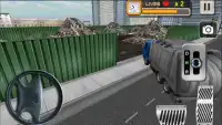 Garbage Truck Simulator Screen Shot 2