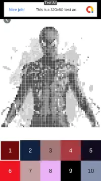 Superhero Star - Pixel Art Screen Shot 0