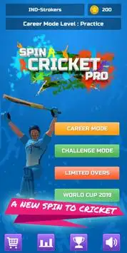 Spin Cricket Pro Screen Shot 1