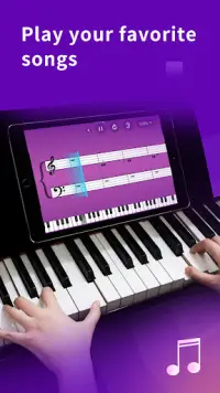पियानो पार्टनर - पियानो सबक सीखें Screen Shot 2