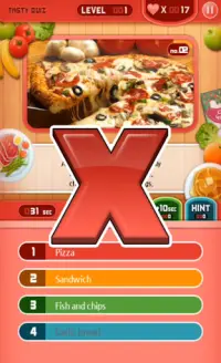 World Food Quiz Contest: Festival & Delicious Game Screen Shot 2