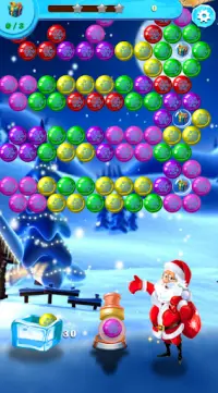 New Santa Christmas Bubble Shooter Screen Shot 3