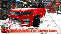 Car Racing : Santa Claus 3D Games Screen Shot 0