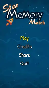 Star Memory Match - Memory Game Screen Shot 0