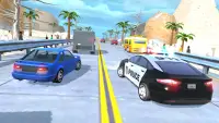 Traffic Car Racing: 3D Game Screen Shot 7