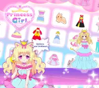 Princess Girl Dress up doll Screen Shot 0