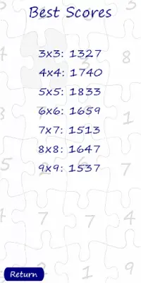 Numbers Puzzle Screen Shot 6