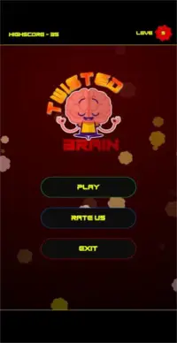 Twisted Brain: Playfully train your brain Screen Shot 1