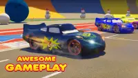 Superhero Car Race: Mega Ramp Screen Shot 4