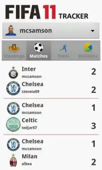 Tracker - For FIFA 11 Screen Shot 2