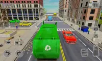 şehir çöp simülatörü gerçek çöp kamyonu 2020 Screen Shot 3