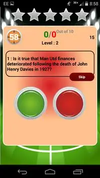 The Big Manchester United Quiz Screen Shot 2