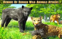 Black Panther Family Sim 3D Screen Shot 3