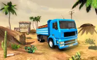 3Dトラック運転シミュレーター-実際の運転ゲーム Screen Shot 2