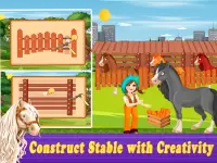 Build Horse Stable: Farm Construction Games Screen Shot 6