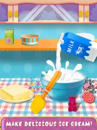 Frosty Ice Cream Maker: Crazy Chef Cooking Game Screen Shot 0