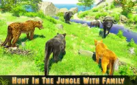 Black Panther Family Sim 3D Screen Shot 4