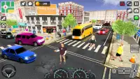 Bus simulator 3d 2022 bus game Screen Shot 2