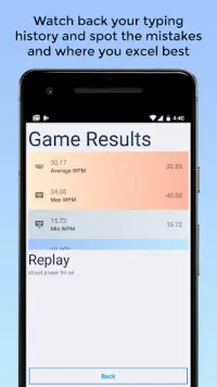 KeyTyper: Mobile Typing Game Screen Shot 2