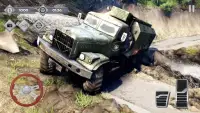 ロシア トラック 運転者 軍 未舗装道路 トラック Screen Shot 3