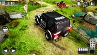 Offroad Police Jeep 4x4 Driving & Racing Simulator Screen Shot 6