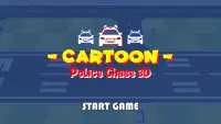 Cartoon Police Chase 3D Screen Shot 0