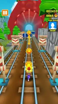 Subway Train - Endless Surf Run 3D Screen Shot 4