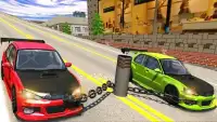 Crazy City Chained Cars Games 2018 Screen Shot 4