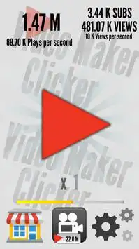 Video Maker Clicker Screen Shot 0